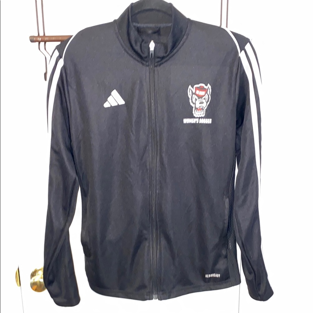NC State Women’s Soccer lightweight jacket Adidas